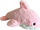 Lodër pelushi Beppe Little Dolphin, 19cm, rozë