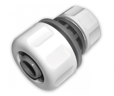 Konektor zorre uji Bradas WHITE LINE, 3/4" në 1/2", i bardhë