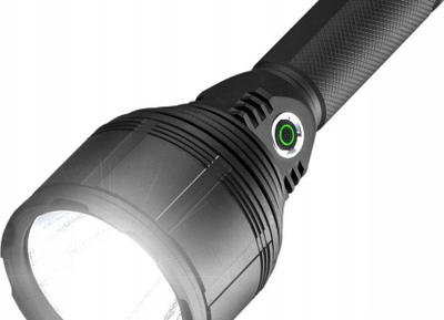 Llampë koke LED Vayox Pro, me sensor lëvizje, e rimbushshme me USB‑C, e zezë