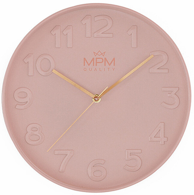 Orë muri MPM Quality Simplicity I - A E01.4155.23, rozë