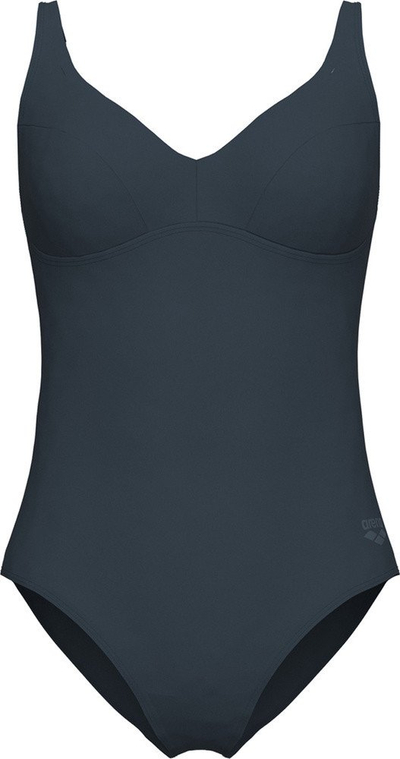 Kostum banje për femra Arena Victoria U Back, MaxLife Eco, UV 50+, e zezë
