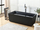 Vaskë e pavarur GOCTA 1700x800 mm, akril, mat, e zezë