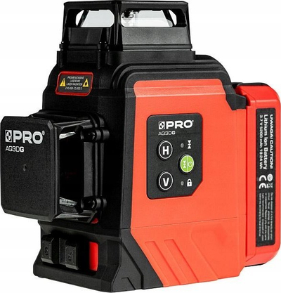 Lazer niveli Green Cross Laser Pro AQ3DG, 3x360°, rreze jeshile