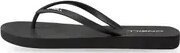Shapka plazhi O'Neill Profile Small Logo Sandals, material sintetik, taban i sheshtë, të zeza