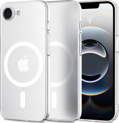 Маска за телефон Tech-Protect Magslim за iPhone 16e, MagSafe, проѕирна