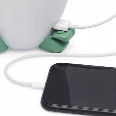 Llambë kampingu Black Diamond Orbiter 450, 450 lumen, bateri 2000 mAh, jeshile e bardhë
