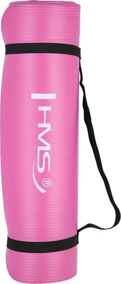Tapet yoga HMS YM02, NBR, kundër rrëshqitjes, ngjyrë e zezë