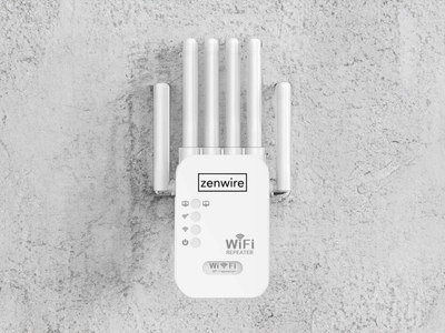 Përforcues Wi‑Fi Zenwire, 300 Mb/s, 2.4 GHz, i bardhë