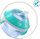 Gotë trajnimi për bebe BabyOno Take Care, 180ml, pa rrjedhje, turquoise