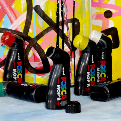 Uni-Marker Pcm-22 Mop'r Posca Yellow