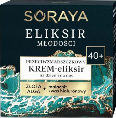 Krem fytyre Soraya Elixir of Youth 40+, ditë dhe natë, 50ml