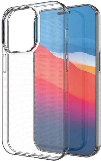 Kapak telefoni Hurtel Ultra Clear, iPhone 14 Pro, TPU 0.5mm, transparent