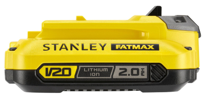 Set trapan vidhosës Stanley Fatmax V20 18V, 2 bateri 2.0Ah, me aksesorë