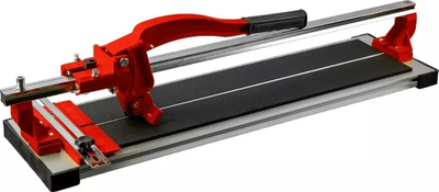 Makineri prerëse pllakash Specialist+, 600 mm, bazë alumini, e kuqe