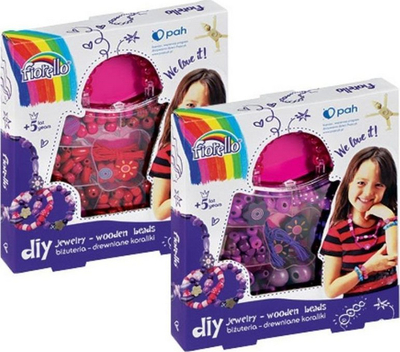 Set kreativ bizhuterish Fiorello GR-F8141, rruaza druri, për mbi 5 vjeç, shumëngjyrësh