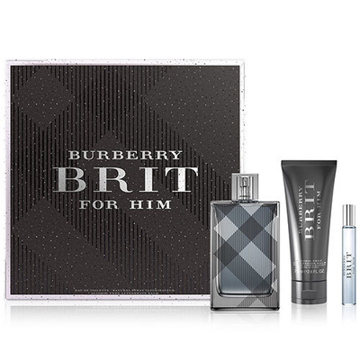 Set kozmetik Burberry Brit For Him, EDT 100 ml + EDT 75 ml + balsam pas rroje 75 ml