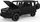 Lodër makinë Rastar Mercedes AMG G 63, metal, shkallë 1:32, e zezë