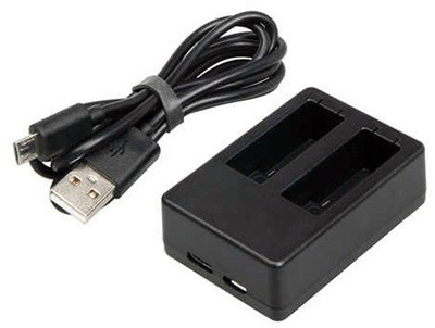 Karikues dual USB Extra Digital SPCC1B, për GoPro Max, i zi