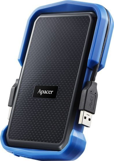 Disk HDD i jashtëm Apacer AC631 1TB, i zi/kaltër