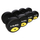 Shtangë dore HMS HG Pro, 9 kg, gome, e zezë