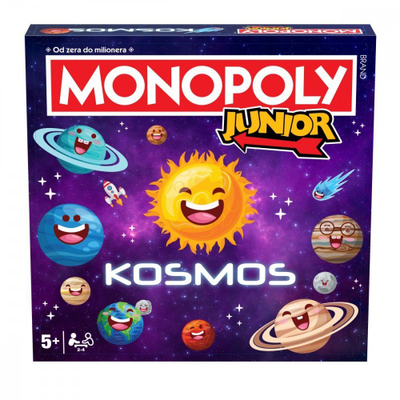 Lojë me shoqni Winning Moves Monopoly Junior, për kalamaj, shumëngjyrëshe