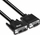 Kabllo video Club3D CAC-1243, DVI-A në VGA, 3m, i zi