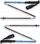 Shkopini trekking Black Diamond Distance Carbon Z, 125 cm, palosës, blu
