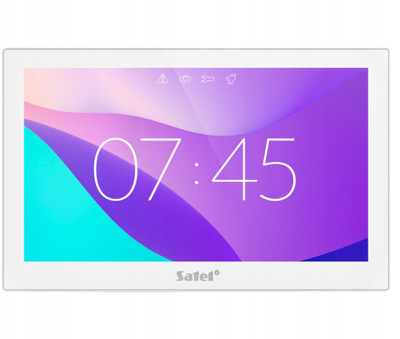 Манипулатор аларм Satel INT-TSH210-W, екран 10" на допир, бел