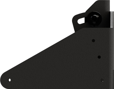 Поддршка за управување Res Tech GT Direct Drive, за Simucube 2 Sport Pro Ultimate, челик 6mm, црна