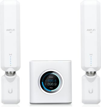 Ruter mesh Ubiquiti AmpliFi HD, dual band 2.4GHz 5GHz, Gigabit, i bardhë