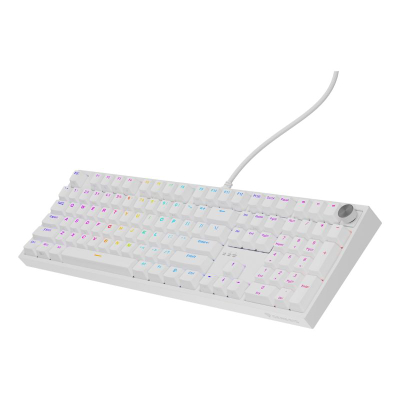 Tastierë gaming Genesis Thor 404, mekanike, RGB, e bardhë