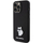 Mbulesë telefoni Karl Lagerfeld KLHCP15LSMHCNPK për iPhone 15 Pro 6.1\", silikon, e zezë