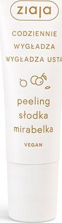 Scrub buzësh Ziaja Codziennie Wygładza, me sheqer Sweet Mirabelle, vegan, 12g