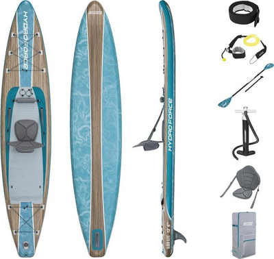 SUP kajak i frymshëm Bestway Hydro Force Glider Elite Set 6532G, 381x79x15cm, 2 në 1