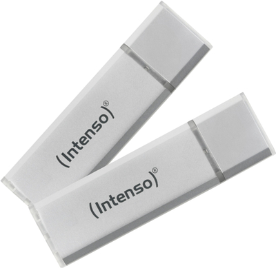 USB memorie Intenso Ultra Line, 2 x 64GB, USB, argjendtë