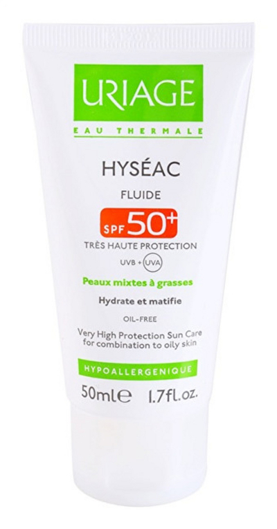 Lëng hidratues për fytyrë Uriage SPF 50+ Hyséa 50 ml