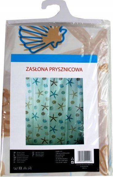 Perde dushi B111, PVA, 180x180cm, gri
