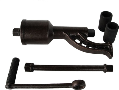 Клуч за момент Mar-Pol Gear Wheel Wrench 57115, 6200Nm, излез 1\", во пластичен куфер