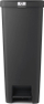 Канта за рециклирање StepUp, 40L, педала, пластика, темно сива