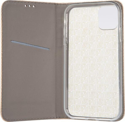 Këllëf portofol Maxximus Magnetic për Xiaomi Mi 8 Lite, me kapak, gold
