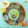 Set plasteline MEGA CREATIVE 511532, me aksesorë, shumëngjyrësh