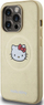 Kapak telefoni Hello Kitty për iPhone 14 Pro Max, MagSafe, lëkurë eko, ngjyrë ari