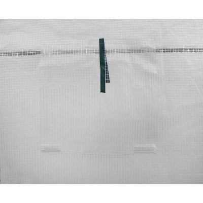 Serë tunel Saska Garden Greenhouse, 200x200x200 cm, PE e përforcuar, e bardhë