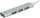 USB-разгранувач iBOX IUH3FAS, 4 порти, USB 3.0, сребрен