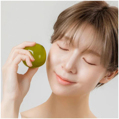 Pastrues për fytyrë Ongredients Jeju Green Tea Cleansing Ball, 1 copë, për gjithë llojet e lëkurës