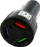Автомобилски полнач Powerful Triple, 3x УСБ 3.1A QC3.0, црн