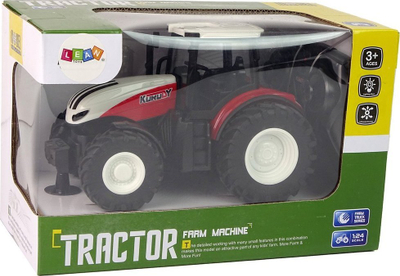 Lodër traktor me telekomandë Leantoys, shkalla 1:24, plastikë, jeshil