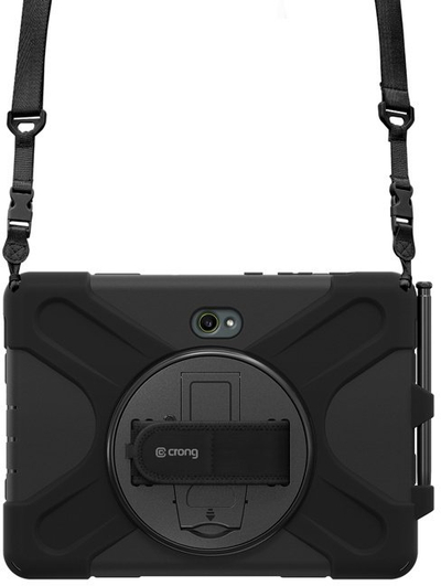 Etui Crong Defender Plus, Samsung Tab Active5 Pro, e zezë