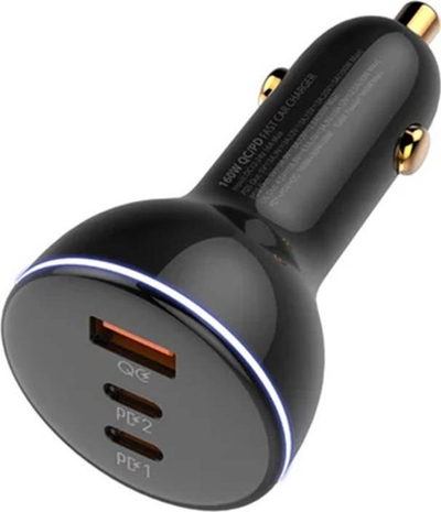 Karikues makine LDNIO C102, 160W, 2x USB-C 1x USB, i zi