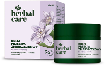 Krem fytyre Farmona Herbal Care Bio Retinol Orchid, kundra rrudhave, 50 ml